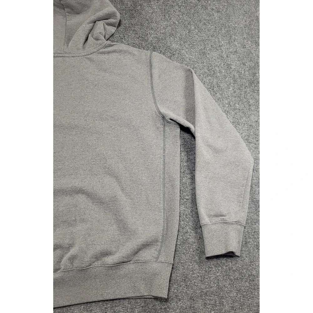 The North Face Gray Heritage Patch Pullover Hoodie Sweatshirt Sz Medium 